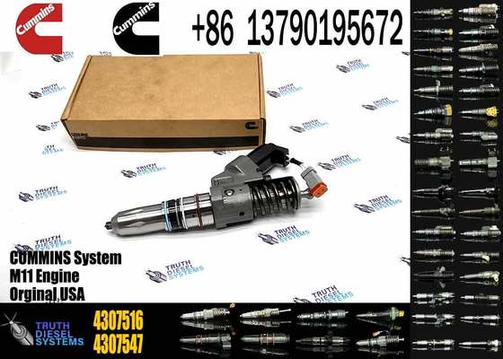 New Condition Common Rail Diesel Fuel Injector 4307516 3411761 3411845 4307547 for M11 Excavator QSM11 ISM11 M11