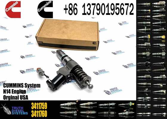 Genuine High Quality Common Rail Injector Diesel Fuel Injector 3411765 3411766 3411759 for Engine Parts