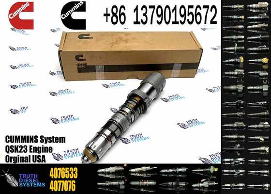 Common Rail Fuel Injector 4088431 4076533 4077076 for QSK19 QSK23 Engine