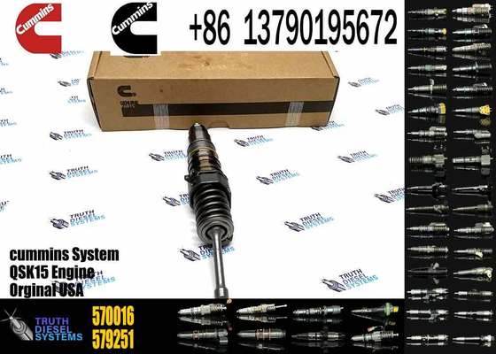 High Quality Diesel Fuel Injector 1521978 4076963 4903028 570016 for CUMMINS SCANIA ISX DT12 02HPI QSX15 Engine