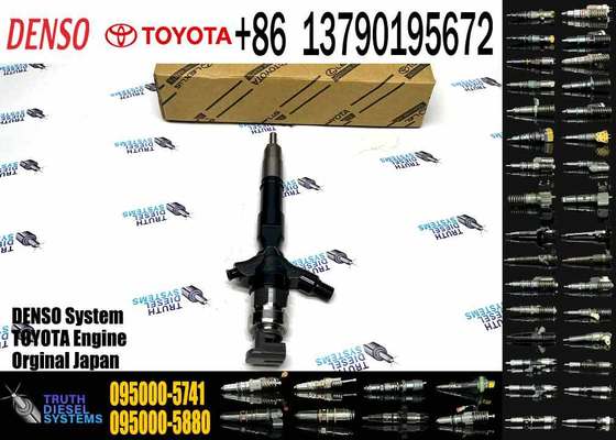High Quality New Fuel System Parts Diesel Fuel Injector 23670-39135 095000-5740 095000-5741 095000-5742 for Diesel Engine