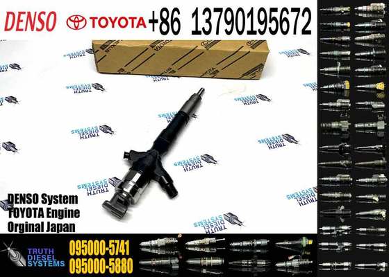 High Quality New Fuel System Parts Diesel Fuel Injector 23670-39135 095000-5740 095000-5741 095000-5742 for Diesel Engine