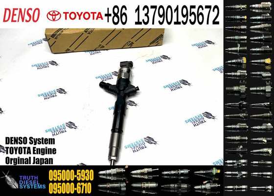 095000-5930 Diesel Engine Injection 23670-09060 Electric Fuel Injector 0950005930 for Denso for Toyota
