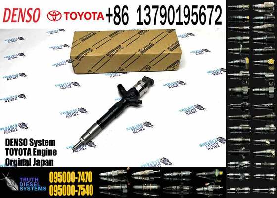 Diesel Fuel Injector 095000-7470 23670-39255 for Toyota 2KD-FTV 2.5 D-4D Engine
