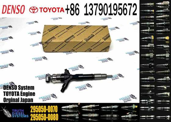 Good Price New Common Diesel Rail Fuel Injector 295050-0070 23670-30380 for Toyota 1KD-FTV 2KD - FTV Engine