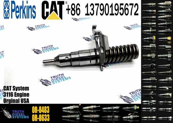 3116 Diesel Engine Fuel Injector 127-8209 1278209 0R-8483 0R8483 127-8211 Excavator Spare Parts for CATERPILLAR E200B 320B