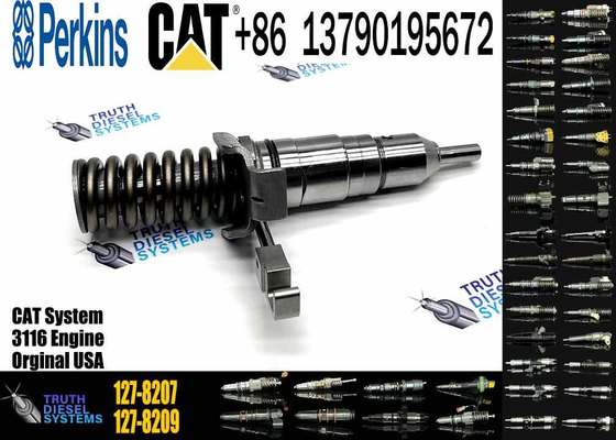 127-8209 0R-8483 127-8207 0R-8475 101-8673 0R-4374 Fuel Injector 1278209 for Cat Excavator 200B 320B 3116 3114 Parts