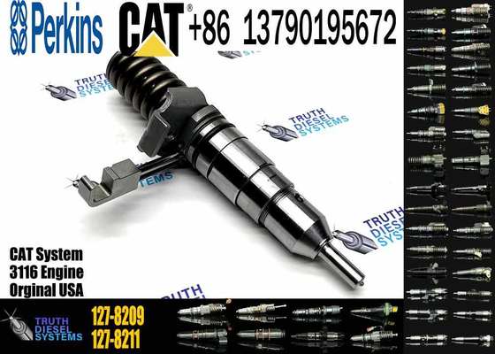 3116 Diesel Engine Fuel Injector 127-8209 1278209 0R-8483 0R8483 127-8211 Excavator Spare Parts for CATERPILLAR E200B 320B