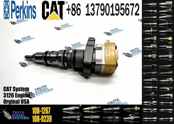 New Diesel Engine Injector 1OR-1267 188-1320 10R-9237 173-9379 10R-0781 4CR0197 156-8895 for Caterpillar C3126 Common Rail Steel