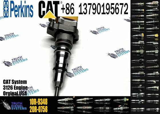 Diesel Fuel Injector for 3216 Excavator 3126E 3126B Common Rail Injector 178-6432 10R-9348 188-1320 10R-9237