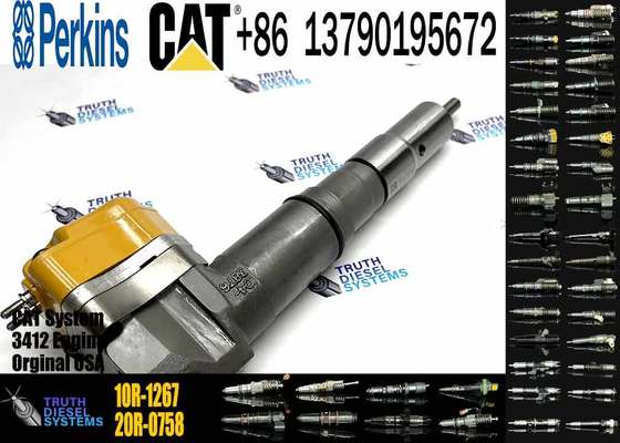 232-1171 10R-1267 Diesel Fuel Injector for Caterpillar 3412E Engine 631D 633D 631G 639D 637D Wheel Tractor 773E Truck 988F II