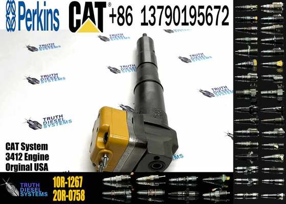 232-1171 10R-1267 Diesel Fuel Injector for Caterpillar 3412E Engine 631D 633D 631G 639D 637D Wheel Tractor 773E Truck 988F II