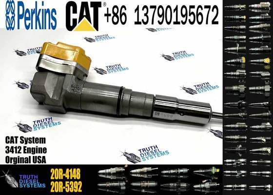 Fuel injector 20R-4148 For Caterpillar CAT 3412 Engine 637E 631E 637G 631G Wheel Tractor AE40 AD45 AE40 II AD40