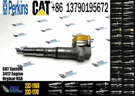 Fuel Injector 174-7526 232-1183 232-1171 232-1175 20R0758 232-1173 232-1168 174-7528 for 3412E 3408E Engine