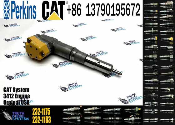 Fuel Injector 174-7526 232-1183 232-1171 232-1175 20R0758 232-1173 232-1168 174-7528 for 3412E 3408E Engine