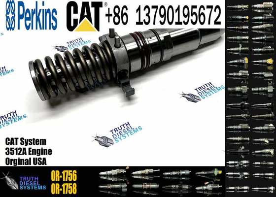 Fuel Injector 7C-9578 0R-1756 7W-1035 Fits For Caterpillar CAT 3500A Engine 3508 3512 3516