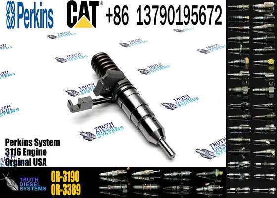 Excavator Accessories Fuel Injector 7E-8729 0R-3190 for CAT 3114 Engine CAT E200B for Construction Machinery