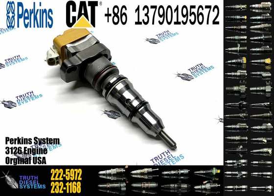 Factory Direct Stable Performance High-quality diesel Engine Injector 222-5972 0R-9350 10R-9239 Suitable for Cat D5n D6n 3126e