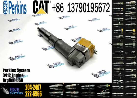 Diesel Fuel Injector 153-5938 232-1168 156-3895 204-2467 232-1167 173-4059 for Caterpillar CAT Engine 3412E 3412 Tractor