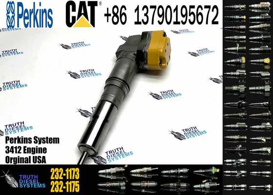 Excavator Diesel Engine Fuel Injector Assembly 232-1173 232-1183 232-1168 for 3408 3412 Engine