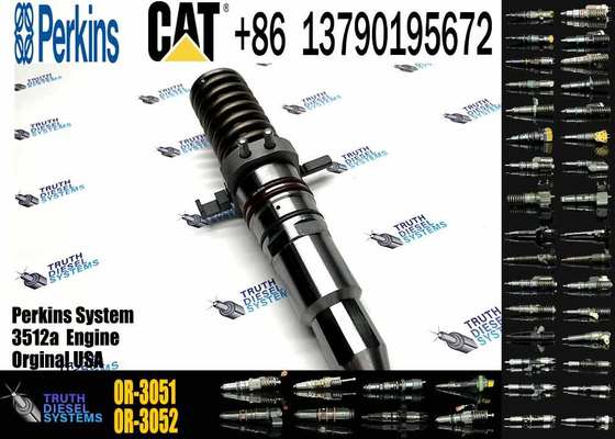 High Quality Construction Machinery Parts Fuel Injector 4P-9075 0R-3051 for Caterpillar 3508 3512 3516 Engine