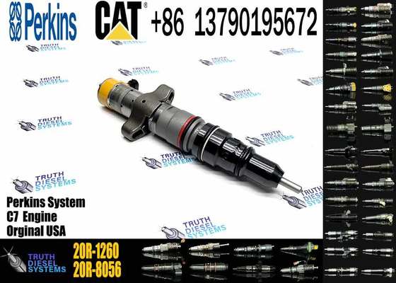 C7 C9 Excavator Parts Diesel Engine Fuel Injector 20R-1260 20R1260