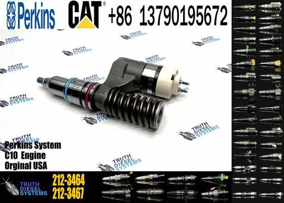 New Condition C12 Engine Diesel Fuel Injector 10R-0961 212-3469 203-3464 317-5279 350-7555 for Excavator Parts