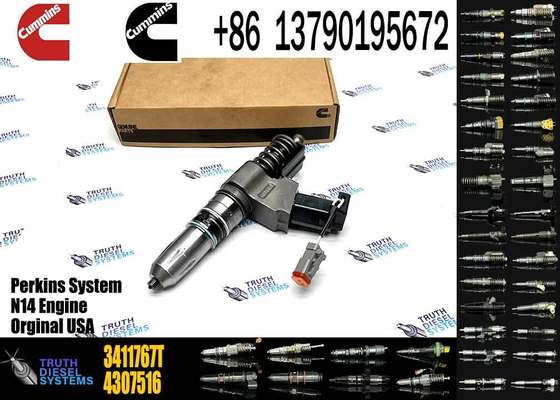 New Construction Machinery Fuel Injector Parts for CUMMINS Diesel Engine Compatible Models N14 4307516N 3411767T 3407776 3087807
