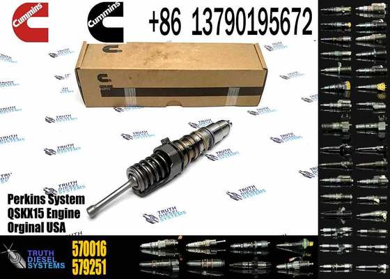 Recommend Fuel Injector Assembly 570016 for Scania HPI Series Matching Diesel