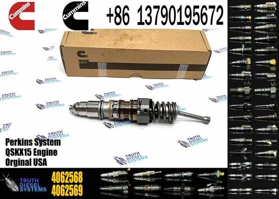 4062568 QSK15 Diesel Engine Common Rail Fuel Injector 4914537 3973059 3975929 4010642 4026222 4061851