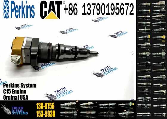 138-8756 20R-4147 Diesel Fuel Injector for 3408E 3412E Engine 771D 773D 775D Truck Common Rail Fuel Injectors 1388756 20R4147