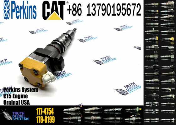 Caterpillar 325C L Excavators Powered by 3126B Engine 178-0199 177-4754 177-4752 Fuel Injector Construction Machinery Part