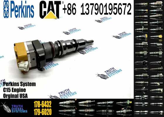 Diesel Fuel Injector for 3216 Excavator 3126E 3126B Common Rail Injector 178-6432 10R-9348 188-1320 10R-9237