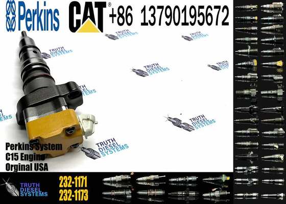 Fuel Injector 174-7526 232-1183 232-1171 232-1175 20R0758 232-1173 232-1168 174-7528 for 3412E 3408E Engine