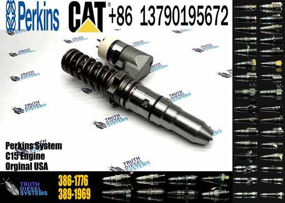 New Caterpillar C3512B Common Rail Diesel Engine Injector Set Including 0R-9944 0R-8619 386-1776 392-0224 Injector Pumps