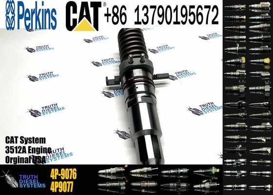 4P-9076 0R-2921 Fuel Injector Compatible with Engine 3516 3512 3508 | Excavator Repair Tools | High Quality | Durable |