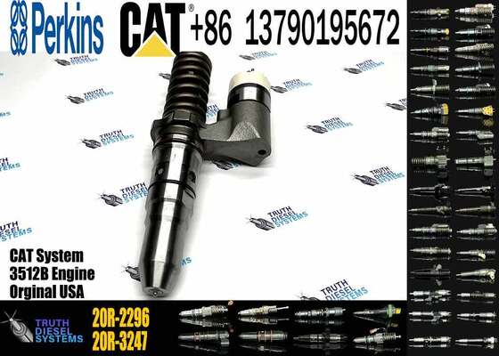 Common Rail Fuel Injector 437-7547 20R-2296 CAT 793C 793D Injector for Caterpillar Machinery Diesel Engine Parts