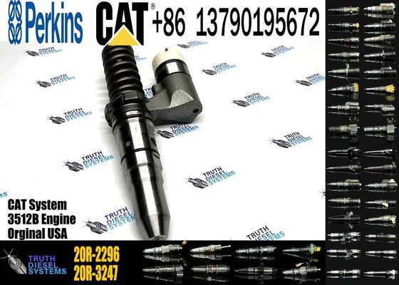 Common Rail Fuel Injector 437-7547 20R-2296 CAT 793C 793D Injector for Caterpillar Machinery Diesel Engine Parts