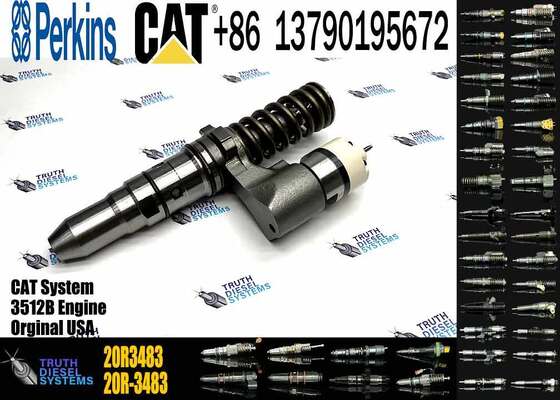 Genuine Berserk 20R-3483 High Quality Generic Remanufactured Fuel Injector 20R-3483 20R3483 for Engine 3512C 3516C