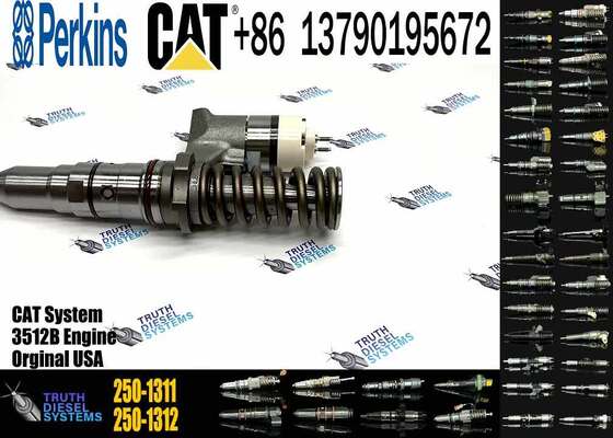 Diesel Engine Fuel Injector 250-1311 10R-1279 Common Rail Fuel Injector 10R1279 2501311 162-8809 1628809 for 3512B