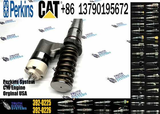 Excavator Parts 392-0225 Fuel Injector 3920225 20R-3247 20R3247 for CAT 3508B 3512B 3516B 3512C 3516C