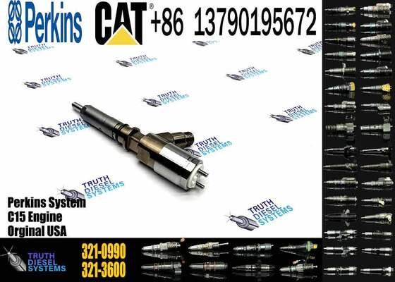 New Diesel Fuel Injector 321-0990 2645A743 10R-7668 2645A705 2645A709 2645A731 for Caterpillar C6.6 Perkins 1106D