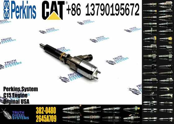 New Diesel Fuel Injectors 282-0490 2645A709 382-0480 306-9380 2645A734 320-0680 for Caterpillar C6.6 Excavator Truck Engine