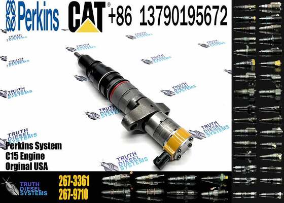 Excavator Parts D6R C7 C9 Engine Fuel Injector 387-9434 387-9433 267-3361