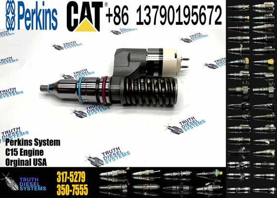 New Condition C12 Engine Diesel Fuel Injector 10R-0961 212-3469 203-3464 317-5279 350-7555 for Excavator Parts