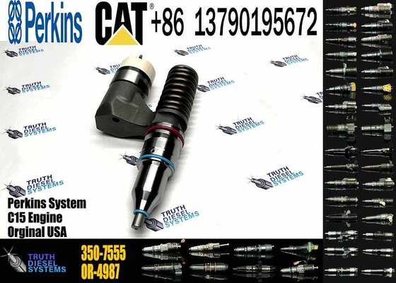 Common Rail Fuel Injector 350-7555 20R-0056 for Caterpillar C10 C12 Excavator 345B CPT372 350-7555 350 7555 20R0056
