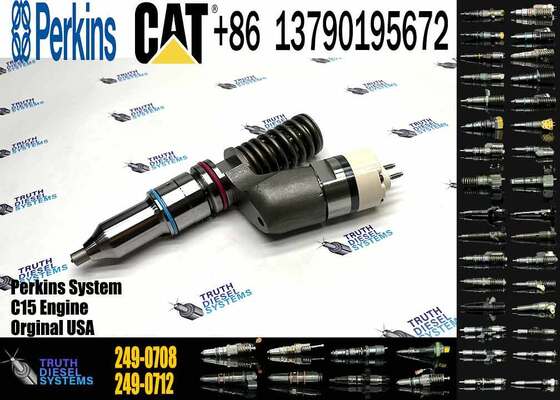 Factory High Quality Fuel Injector for Cat C11 C13 Engine Fuel Injector 249-0712 2490712 Injector 10R-1305 249-0708 249-0707