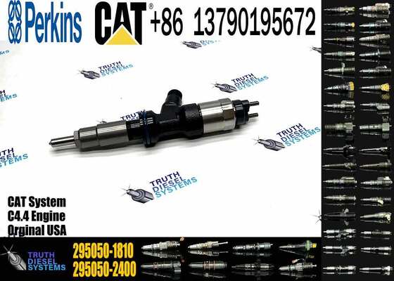 Excavator Parts Diesel Common Rail Injector 295050-0421 370-7287 3707287 295050-1810 418-3229 4183229
