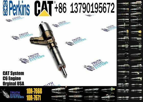 New Diesel Fuel Injector 321-0990 2645A743 10R-7668 2645A705 2645A709 2645A731 for Caterpillar C6.6 Perkins 1106D