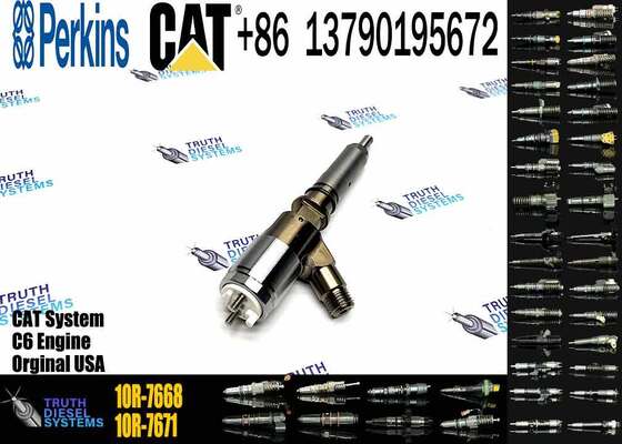 New Diesel Fuel Injector 321-0990 2645A743 10R-7668 2645A705 2645A709 2645A731 for Caterpillar C6.6 Perkins 1106D